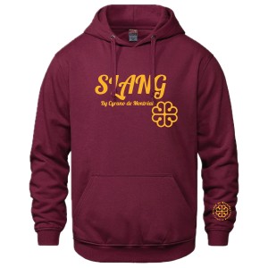 Cyrano - Chandail à capuchon marron Slang by Cyrano Cyrano - Chandail à capuchon marron Slang by Cyrano