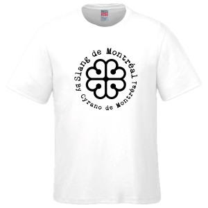 Cyrano - T-Shirt blanc silicone