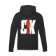 CK - CHANDAIL À CAPUCHON NOIR