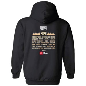EL GROS FEST - CHANDAIL À CAPUCHON NOIR
