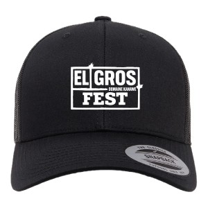 EL GROS FEST - CASQUETTE AVEC FILET NOIR