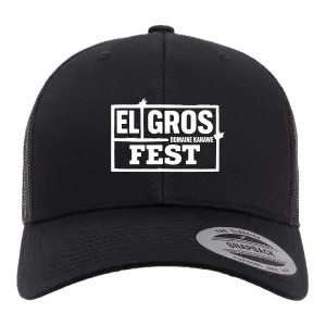EL GROS FEST - CASQUETTE AVEC FILET NOIR
