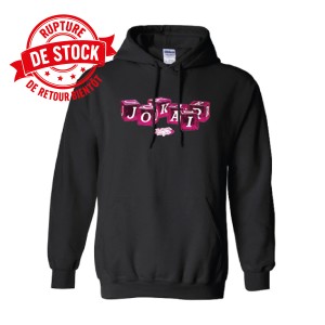 JOK'AIR - CHANDAIL À CAPUCHON NOIR