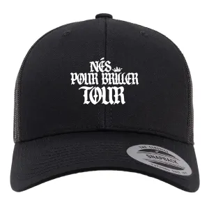 L2B - CASQUETTE AVEC FILET NOIR 