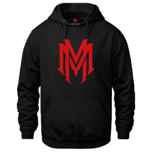 MONMON - CHANDAIL À CAPUCHON LOGO ROUGE