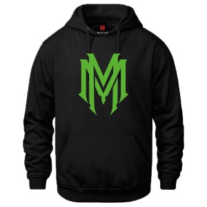 MONMON - CHANDAIL À CAPUCHON LOGO VERT