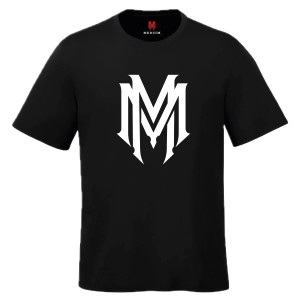 MONMON - T-SHIRT LOGO BLANC