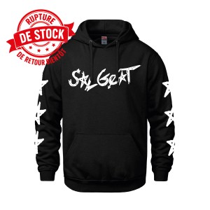 SALGOAT - CHANDAIL À CAPUCHON NOIR